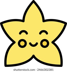 símbolo de estrella Imagen de Vector