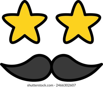 símbolo de estrella Imagen de Vector