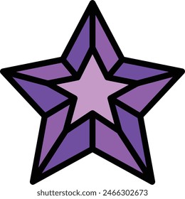 star icon symbol vector image