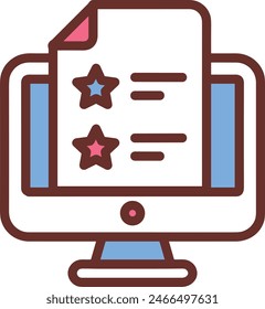 star icon symbol vector image