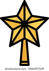star icon symbol vector image