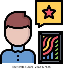 star icon symbol vector image