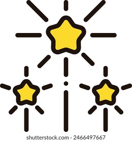 star icon symbol vector image