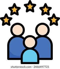 símbolo de estrella Imagen de Vector