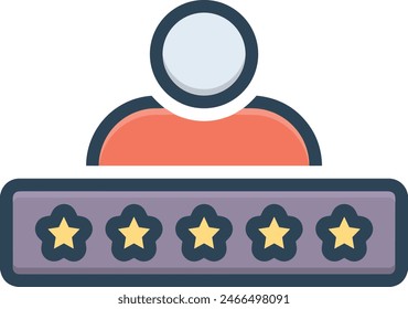 star icon symbol vector image