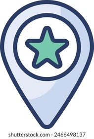 star icon symbol vector image