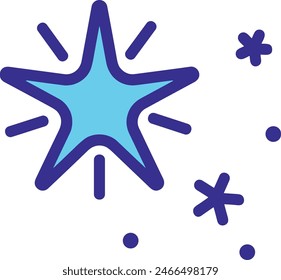 star icon symbol vector image