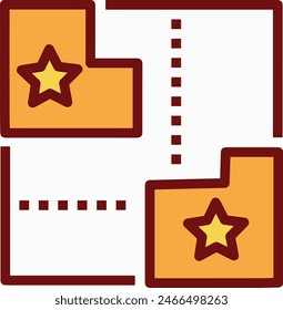 star icon symbol vector image