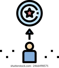 star icon symbol vector image
