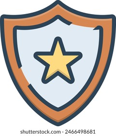 star icon symbol vector image