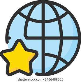 star icon symbol vector image