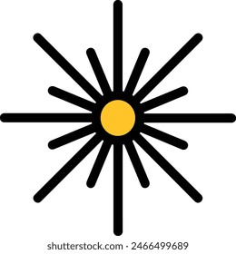 star icon symbol vector image