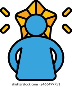 star icon symbol vector image