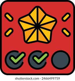 star icon symbol vector image