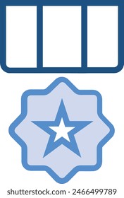 star icon symbol vector image