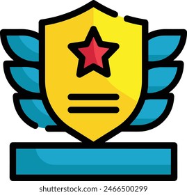 símbolo de estrella Imagen de Vector