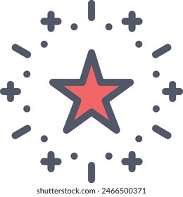símbolo de estrella Imagen de Vector