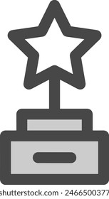 star icon symbol vector image