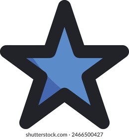 símbolo de estrella Imagen de Vector