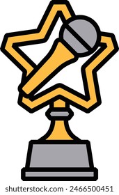símbolo de estrella Imagen de Vector
