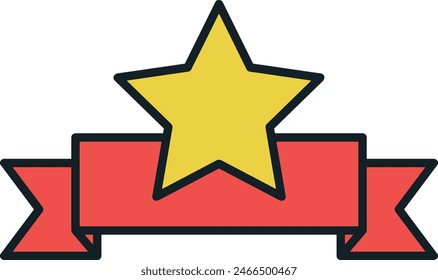 símbolo de estrella Imagen de Vector