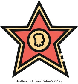 star icon symbol vector image