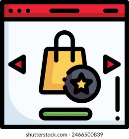 star icon symbol vector image