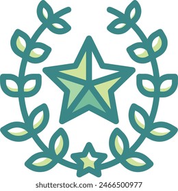 star icon symbol vector image
