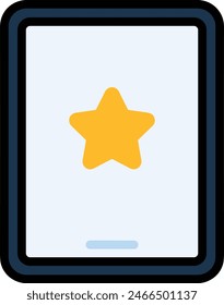símbolo de estrella Imagen de Vector