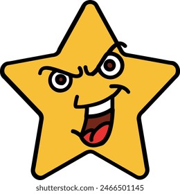 símbolo de estrella Imagen de Vector