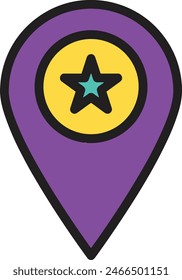 star icon symbol vector image
