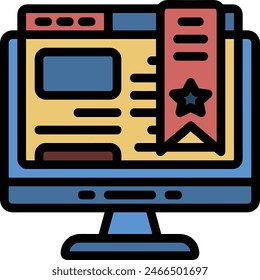 star icon symbol vector image