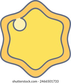 símbolo de estrella Imagen de Vector