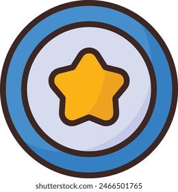 star icon symbol vector image