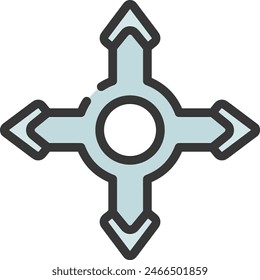 símbolo de estrella Imagen de Vector