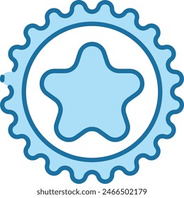 star icon symbol vector image