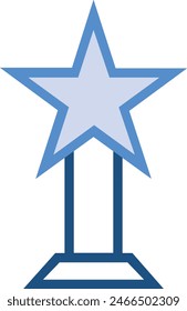 star icon symbol vector image