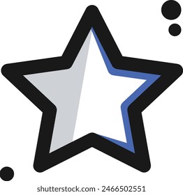 star icon symbol vector image