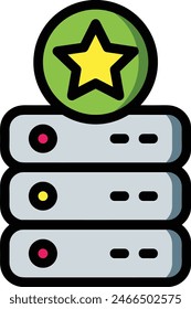 star icon symbol vector image