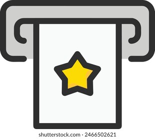 símbolo de estrella Imagen de Vector
