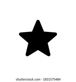 star icon symbol vector on white background