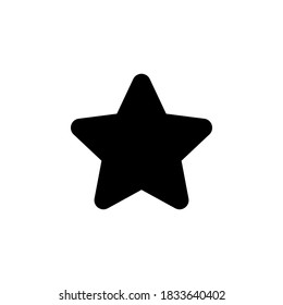 star icon symbol vector on white background