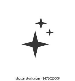 Star icon template color editable. Star symbol vector sign isolated on white background.