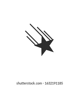 Star Icon template color editable. Star symbol vector sign isolated for graphic and web design.