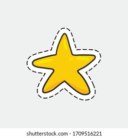 star icon template colorful vector