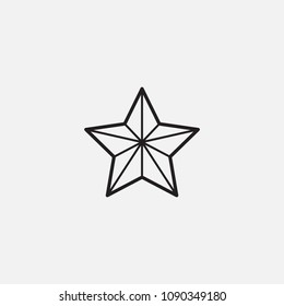 star icon template design