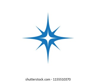 Star icon Template vector illustration design