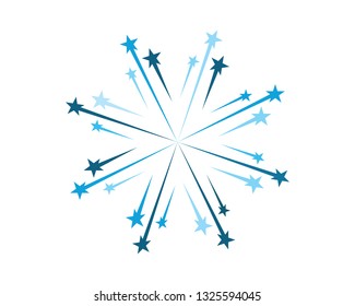 Star icon Template vector illustration design