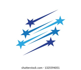 Star icon Template vector illustration design