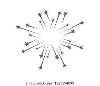 Star icon Template vector illustration design
